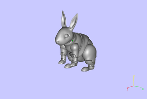 Moving the rabbit