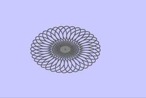 Lace tablecloth bowl