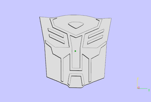 Autobots cake mold