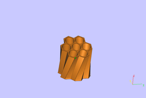 Honeycomb Penholder 2