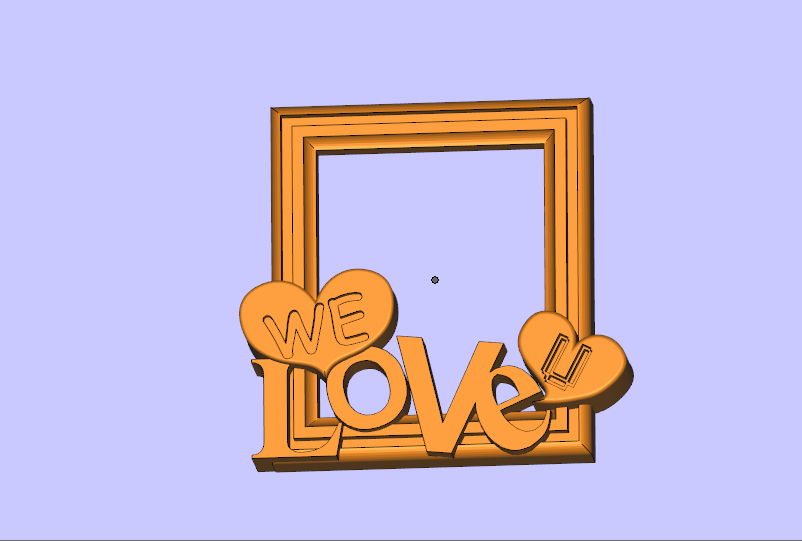 Family photo frame