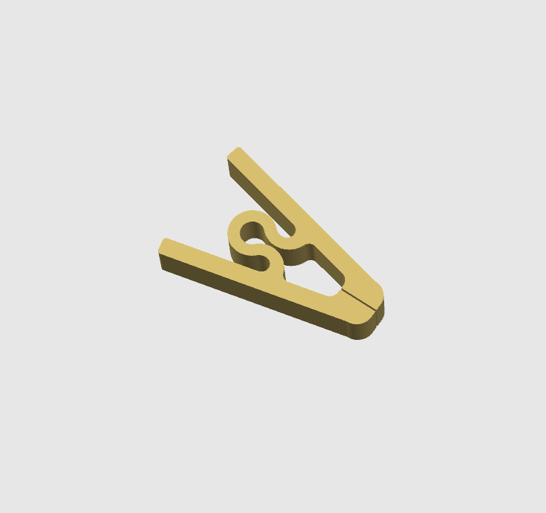 clothespin smooth